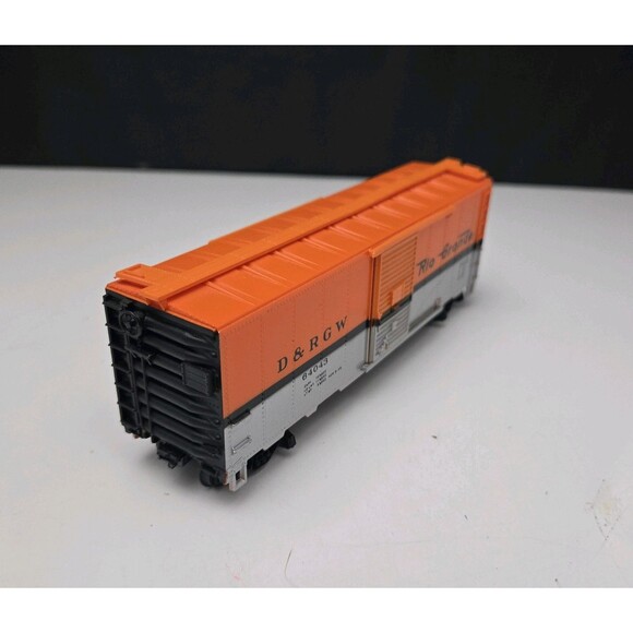 Vintage Denver & Rio Grande D&RGW Box Car 64043 HO Scale No Box - Picture 5 of 12